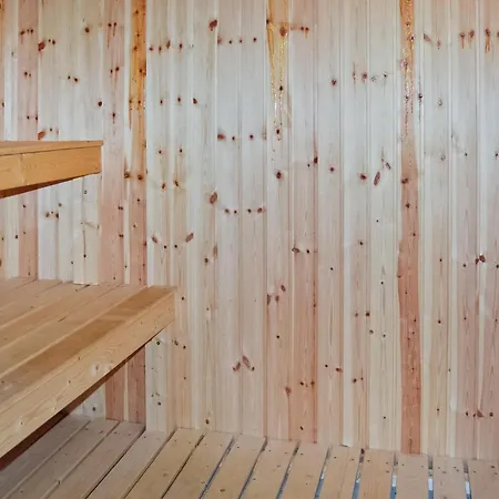 Beach Front Home In Blavand With Sauna *